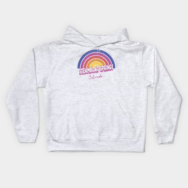 Steamboat Springs Kids Hoodie by Anv2